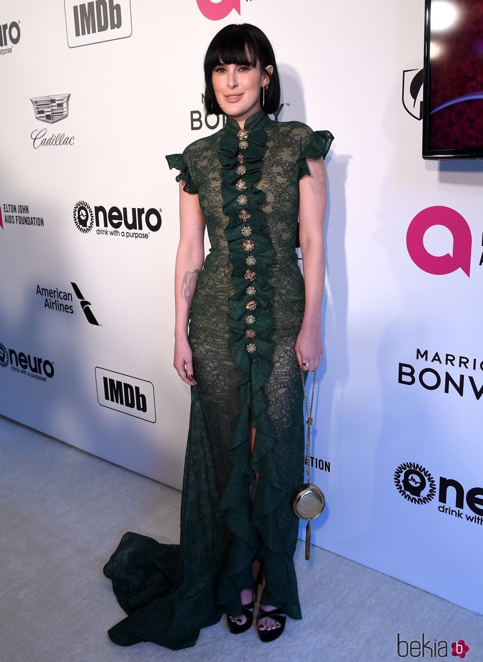 Rumer Willis en la fiesta de Elton John tras los Premios Oscar 2019