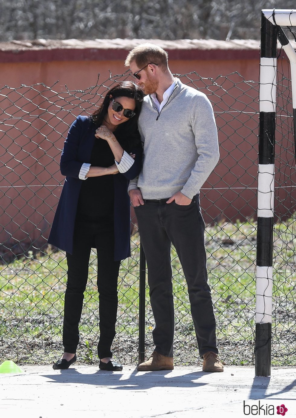 El Príncipe Harry y Meghan Markle, muy enamorados en Marruecos