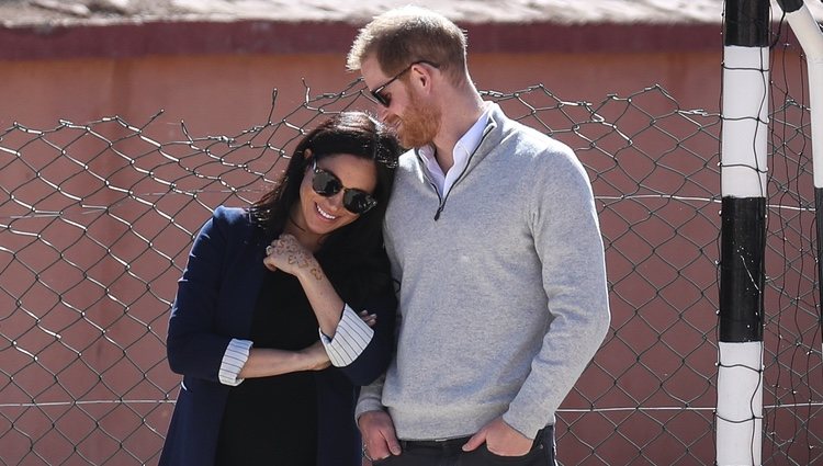 El Príncipe Harry y Meghan Markle, muy enamorados en Marruecos