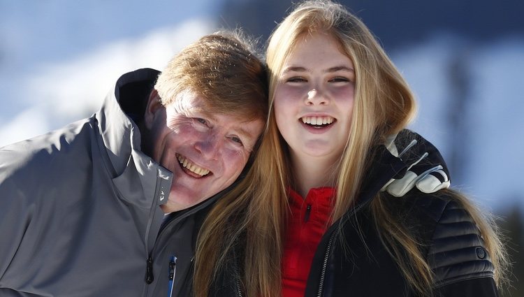 Guillermo Alejandro y Amalia de Holanda, muy cómplices en Lech