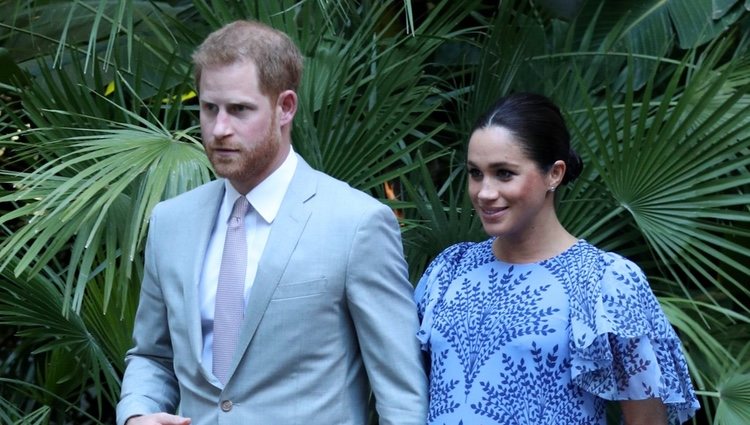 El Príncipe Harry y Meghan Markle se despiden de Marruecos