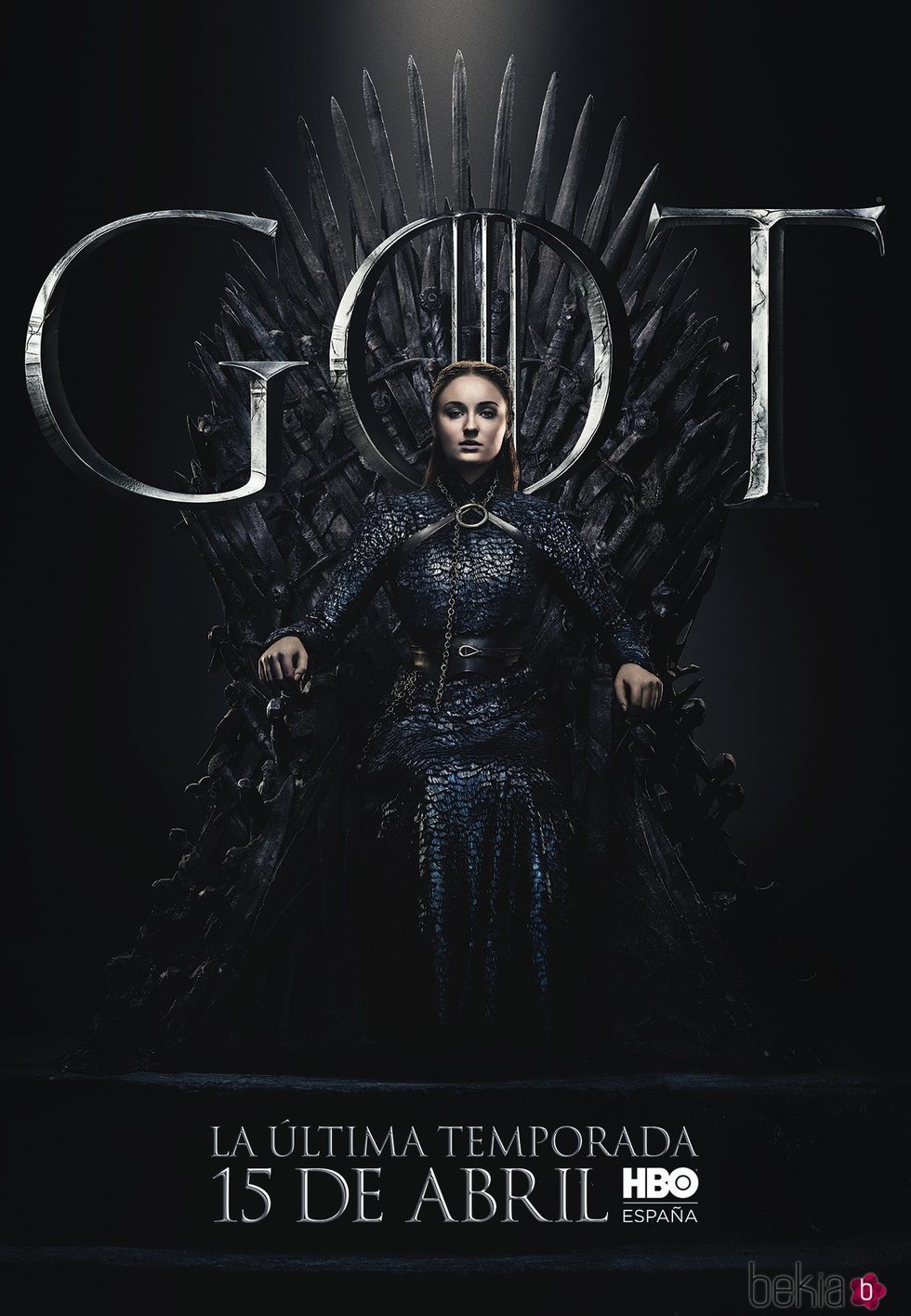 Foto cartel temporada final 'GOT' Sansa Stark