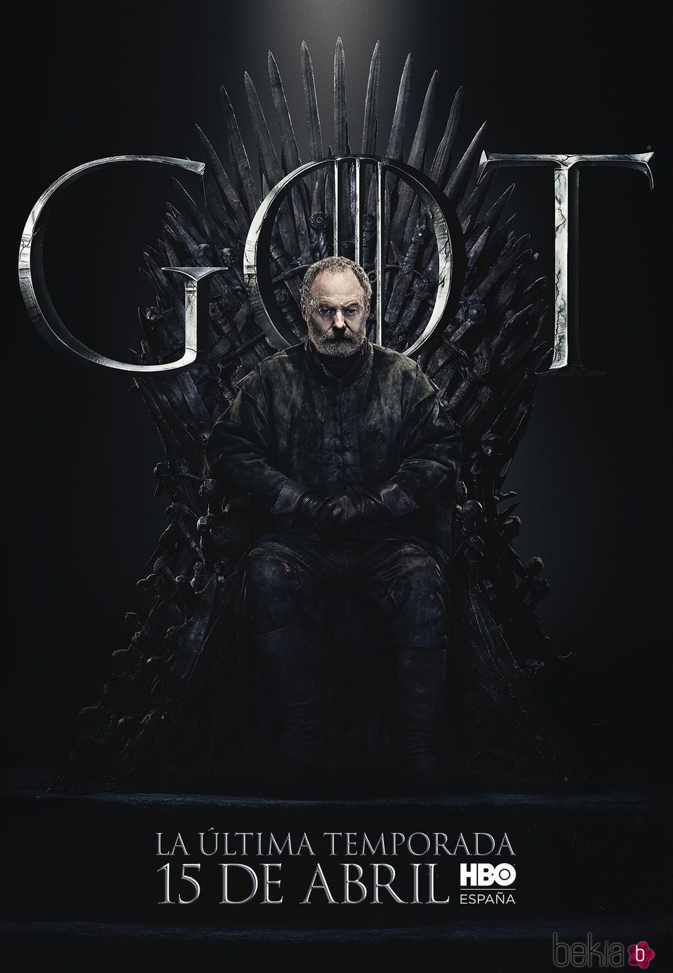 Foto cartel temporada final 'GOT' Davos Seaworth