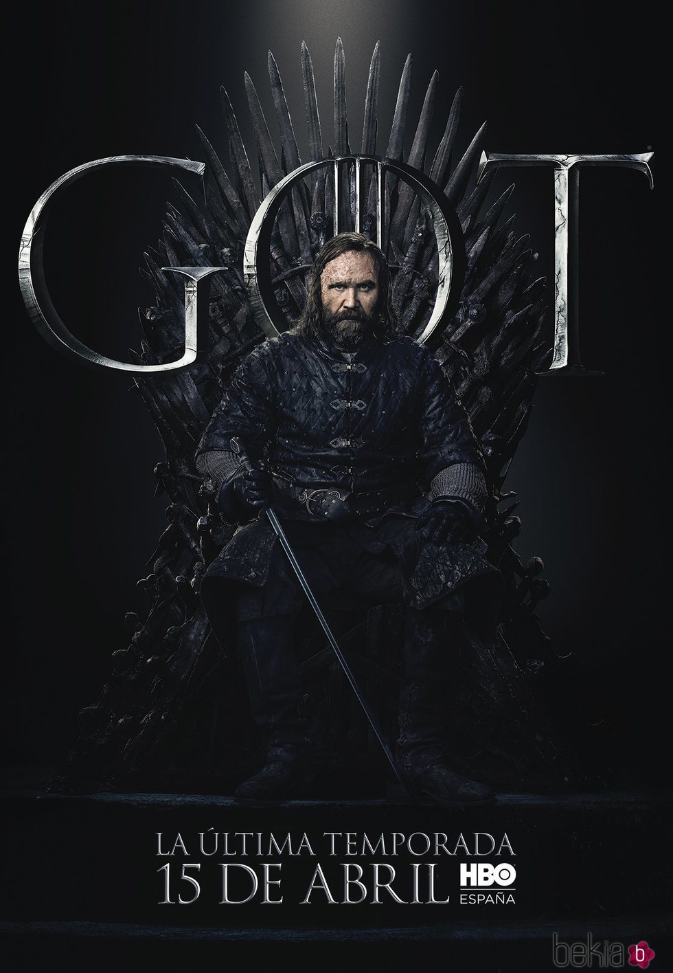 Foto cartel temporada final 'GOT' El Perro