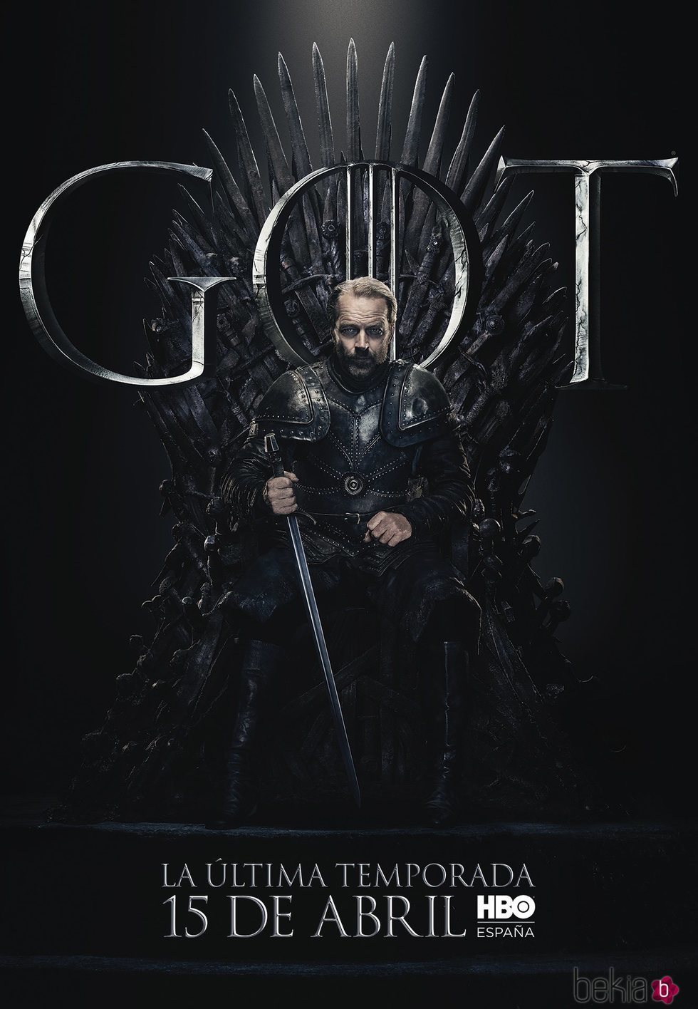 Foto cartel temporada final 'GOT' Jorah Mormont