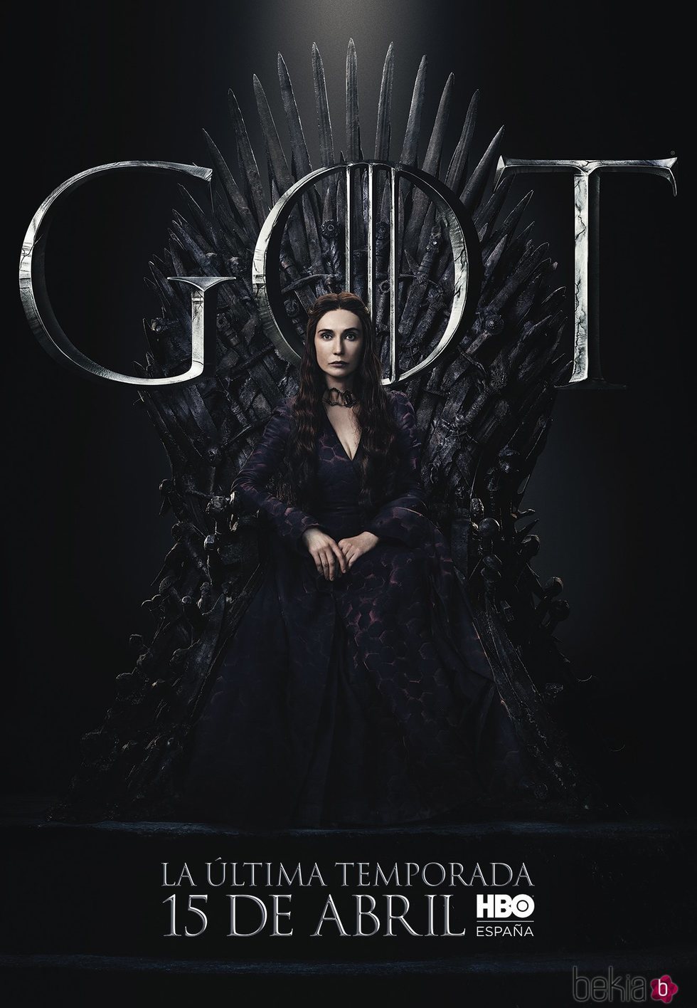 Foto cartel temporada final 'GOT' Melisandre de Asshai