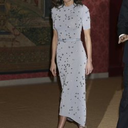 La Reina Letizia en la cena por la Visita de Estado del Presidente de Perú, Martín Vizcarra