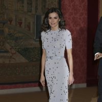 La Reina Letizia en la cena por la Visita de Estado del Presidente de Perú, Martín Vizcarra