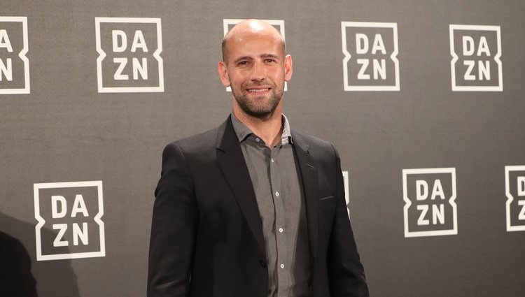 Gonzalo Miró en la presentación de una plataforma de streaming para ver deportes