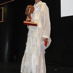 Najwa Nimri con su premio Fotograma de Plata 2018