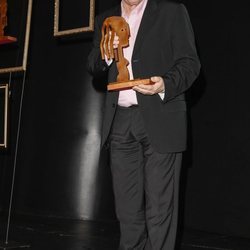 Emilio Gutiérrez Caba con su premios Fotograma de Plata 2018