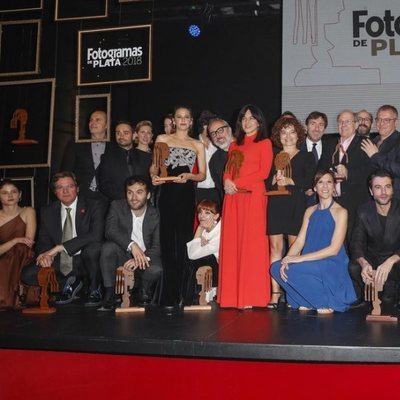 Famosos en los Fotogramas de Plata de 2018