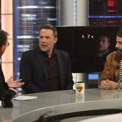 Ben Affleck y Oscar Isaac en 'El Hormiguero'