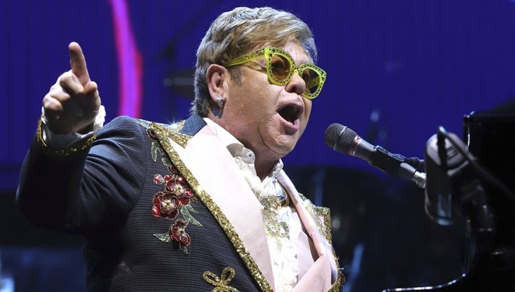 Elton John en Nueva York por su gira 'Farewell Yellow Brick Road'