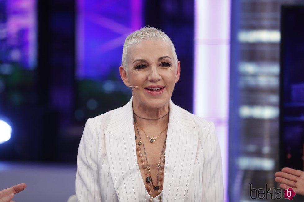 Ana Torroja en una entrevista en 'El Hormiguero' 2019