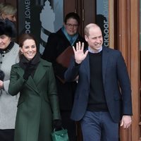 Los Duques de Cambridge en su visita a Blackpool