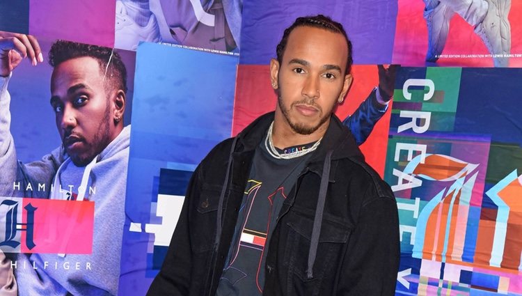 Lewis Hamilton un evento de Tommy Hilfiger en Berlín