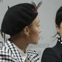 Meghan Markle en la mesa redonda de 'The Queen's Commonwealth Trust