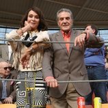 Jaime Ostos y María Ángeles Grajal en la Feria del Milagro de Illescas