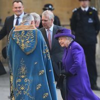 La Reina Isabel y el Duque de York en el Día de la Commonwealth 2019