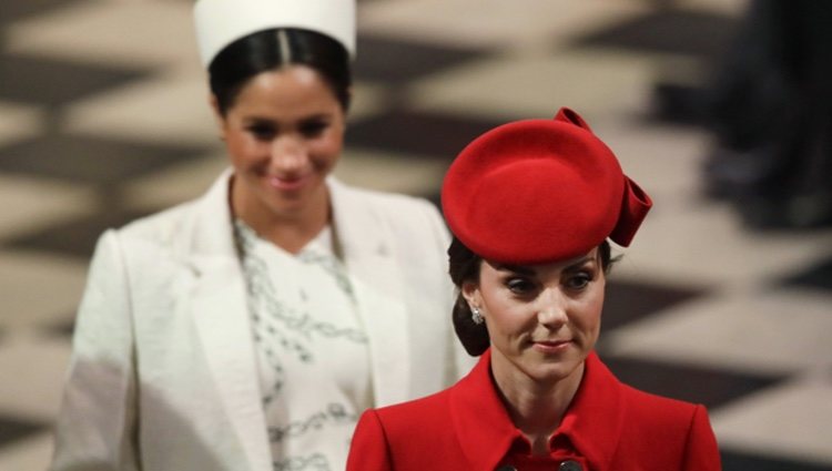 Kate Middleton y Meghan Markle en el Día de la Commonwealth 2019