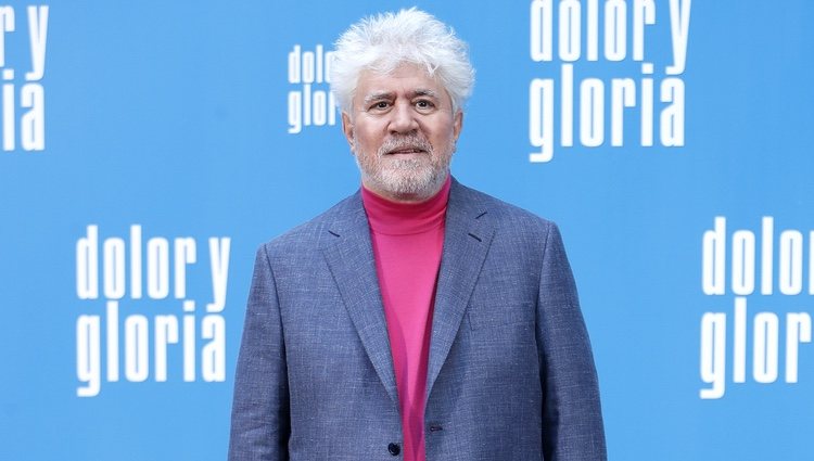 Pedro Almodóvar en la presentación de 'Dolor y gloria'