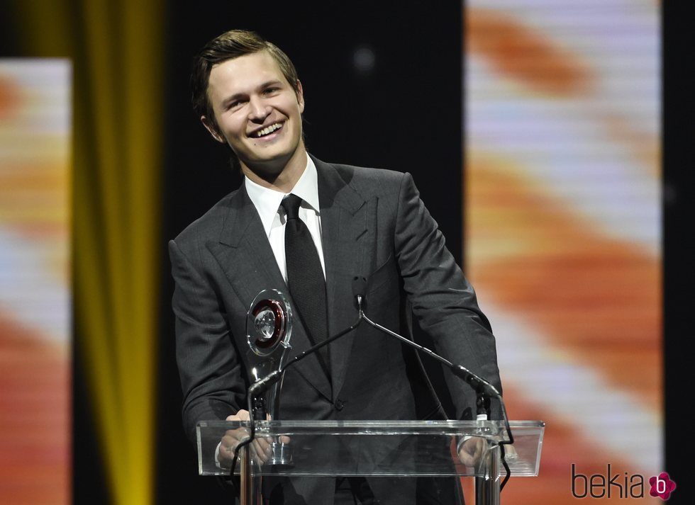 Ansel Elgort en la Gala de los Cinemacon 2017