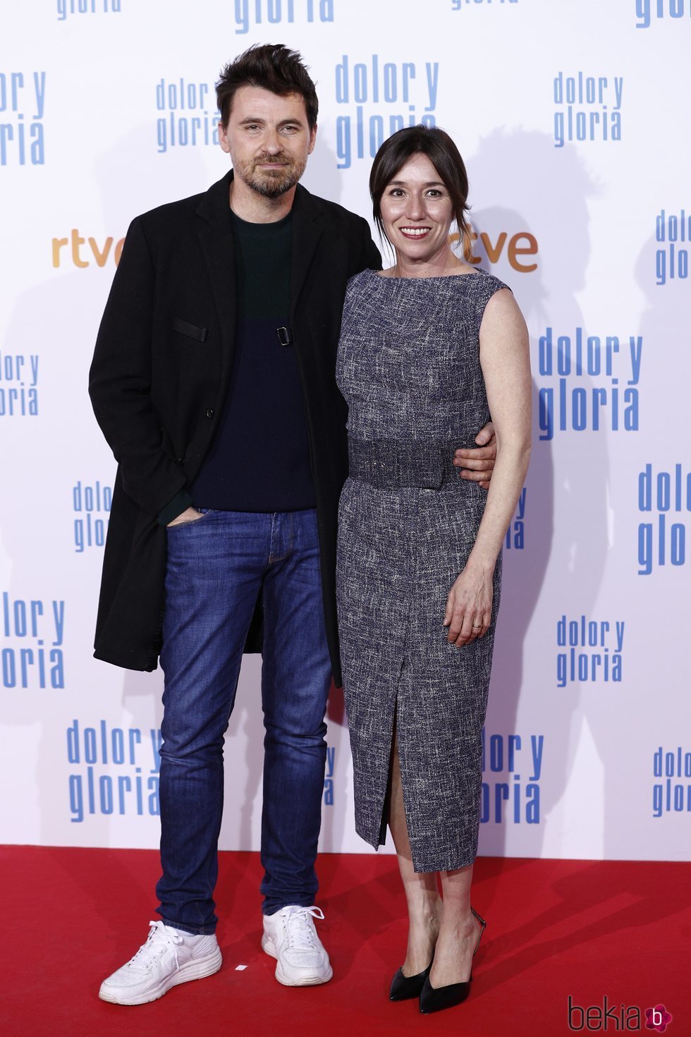 Lola Dueñas en la alfombra roja de 'Dolor y gloria'