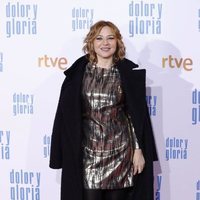 Pilar Castro en la alfombra roja de 'Dolor y gloria'