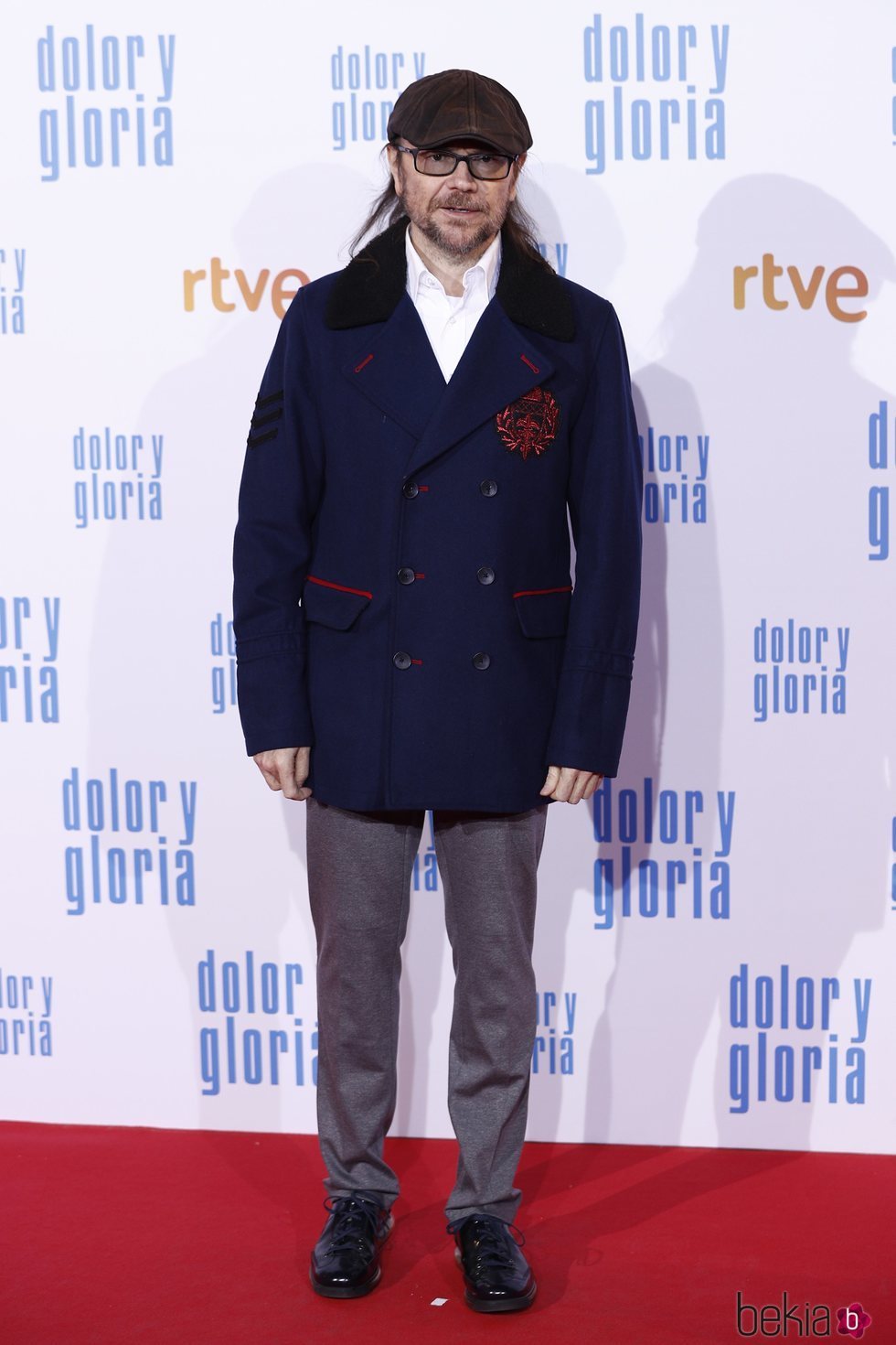 Santiago Segura en la alfombra roja de 'Dolor y gloria'