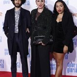 Rossy de Palma y sus hijos en la alfombra roja de 'Dolor y gloria'