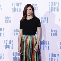 Bárbara Lennie en la alfombra roja de 'Dolor y gloria'