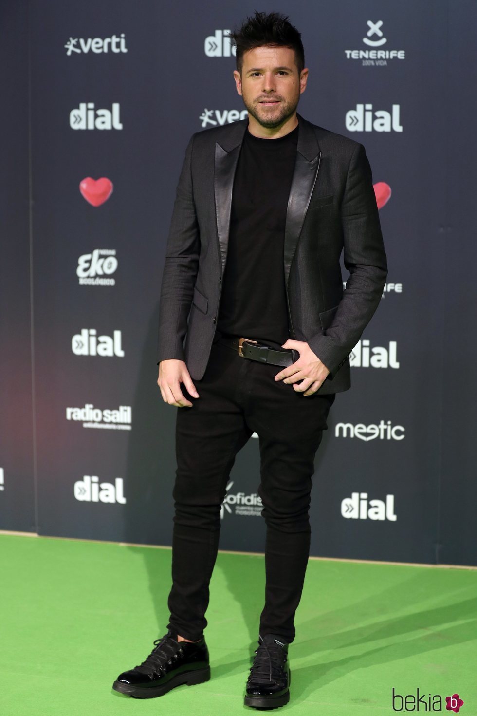 Pablo López en los Premios Cadena Dial 2019 en Tenerife