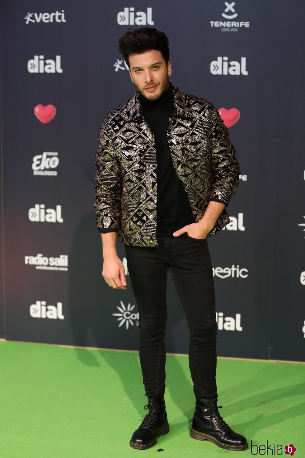 Blas Cantó en los Premios Cadena Dial 2019 en Tenerife