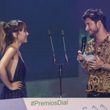 Aitana Ocaña y Manuel Carrasco en los Premios Cadena Dial 2019 en Tenerife