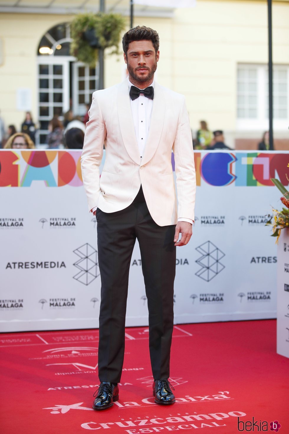 Jose Lamuño en la alfombra roja del Festival de Cine de Málaga 2019