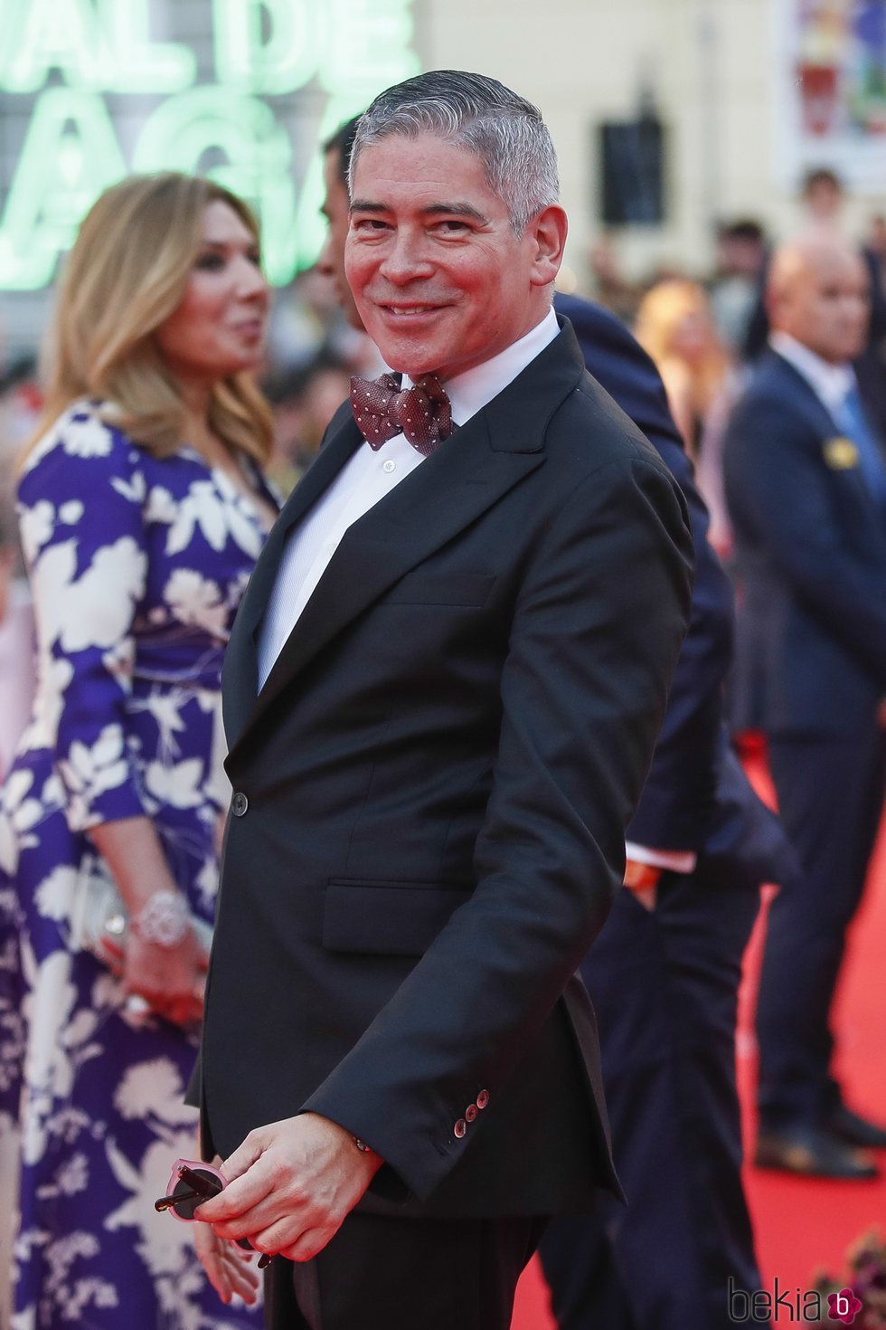 Boris Izaguirre en la alfombra roja del Festival de Cine de Málaga 2019