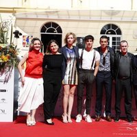 Elenco de la serie 'Instinto' en el Festival de Cine de Málaga 2019