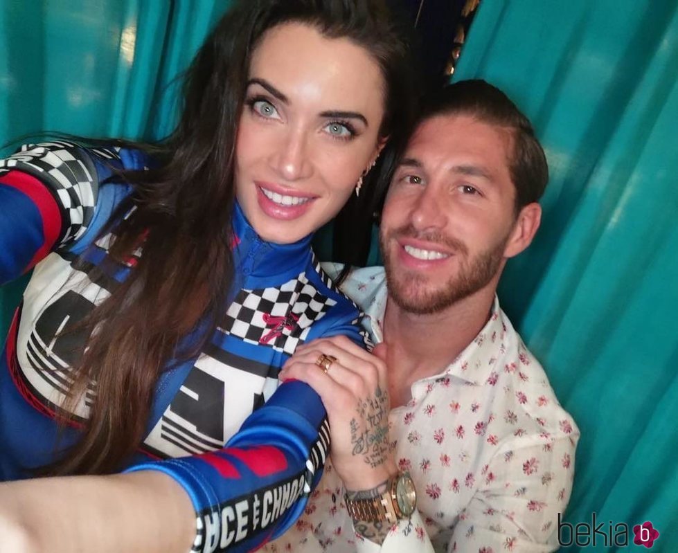 Pilar Rubio celebrando su 41 cumpleaños con Sergio Ramos