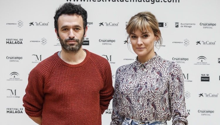 Rodrigo Sorogoyen y Marta Nieto en el Festival de Cine de Málaga 2019