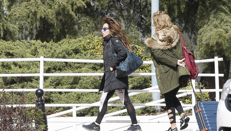 María Patiño y Mila Ximénez  visitan a Jorge Javier en el hospital