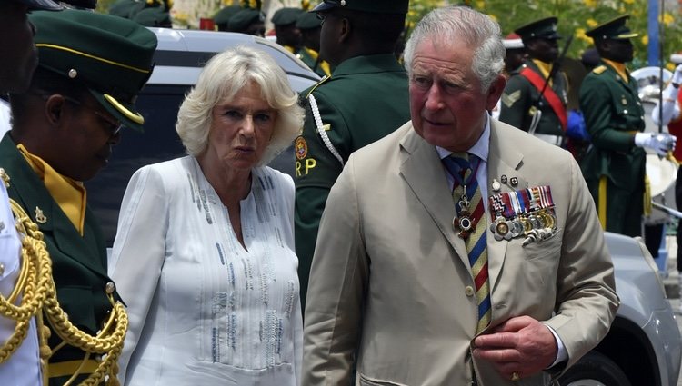 El Príncipe Carlos de Inglaterra y Camilla Parker en Barbados