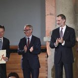 Los Reyes y el ministro de cultura entregan el Premio Nacional de Televisión a Matías Prats