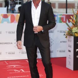 Álvaro Muñoz Escassi en la alfombra roja del Festival de Málaga 2019