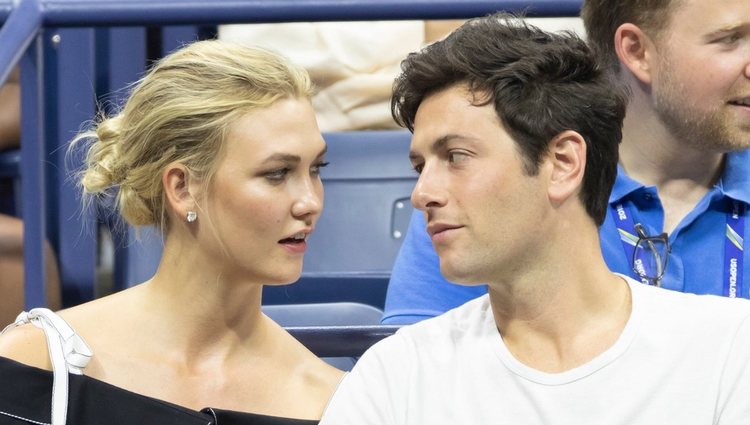 Karlie Kloss y Joshua Kushner en el US Open 2018