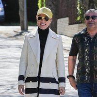 Raquel Sánchez Silva y Jorge Javier Vázquez dando un paseo por Madrid