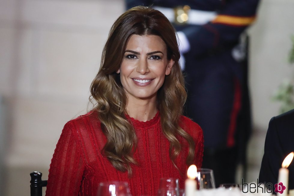 Juliana Awada en la cena de gala por el Viaje de Estado de los Reyes Felipe y Letizia a Argentina