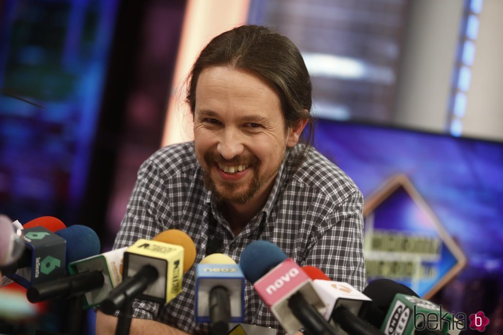 Pablo Iglesias visita 'El Hormiguero'