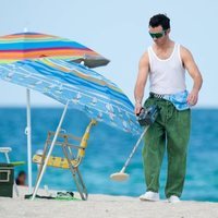 Kevin Jonas rodando un nuevo videoclip de los Jonas Brothers