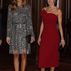 La Reina Letizia junto a Juliana Awada durante el Viaje de Estado de los Reyes Felipe y Letizia a Argentina